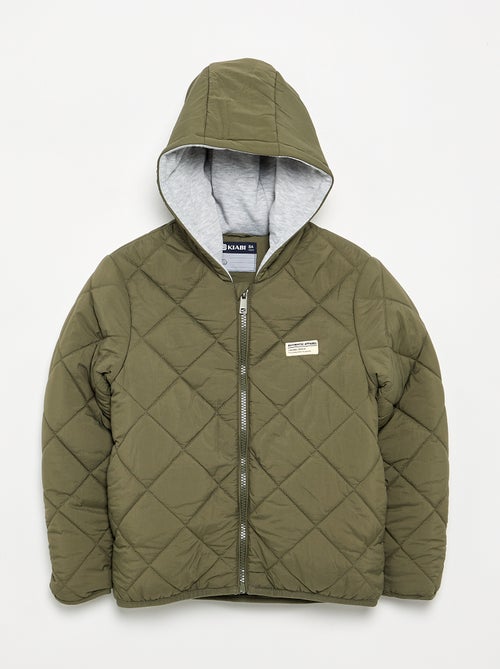 Blouson matelassé à capuche - Kiabi Blouson matelassé à capuche - Kiabi