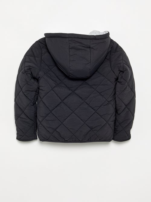 Blouson matelassé à capuche - Kiabi Blouson matelassé à capuche - Kiabi