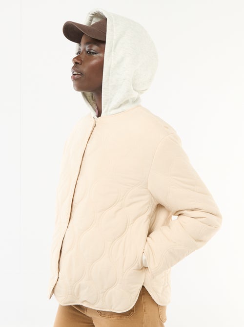 Blouson matelassé avec plastron amovible - Kiabi