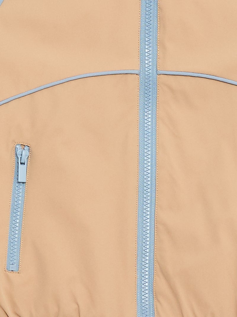 Blouson sportswear à capuche Blanc - Kiabi