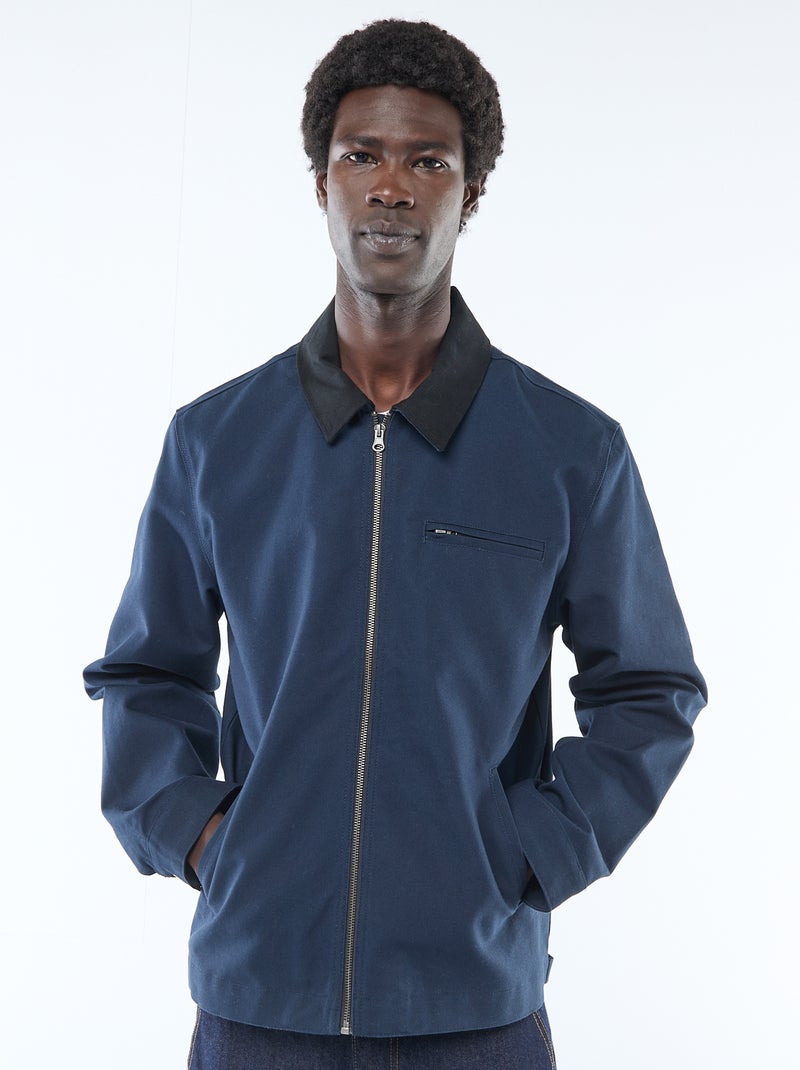Blouson style workwear Bleu - Kiabi