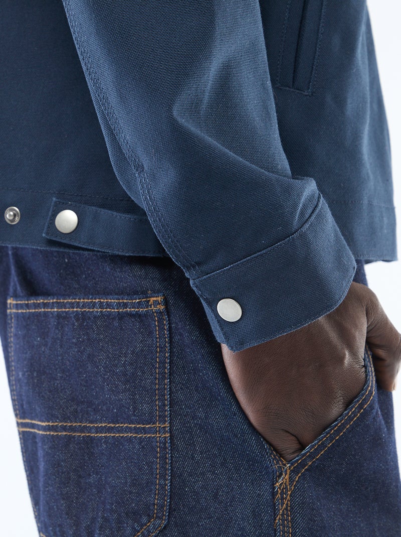 Blouson style workwear Bleu - Kiabi