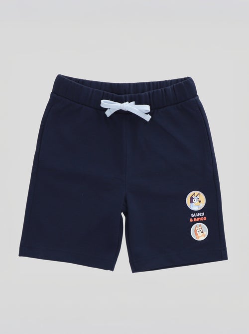 Bluey French Terry Cotton Shorts - Kiabi