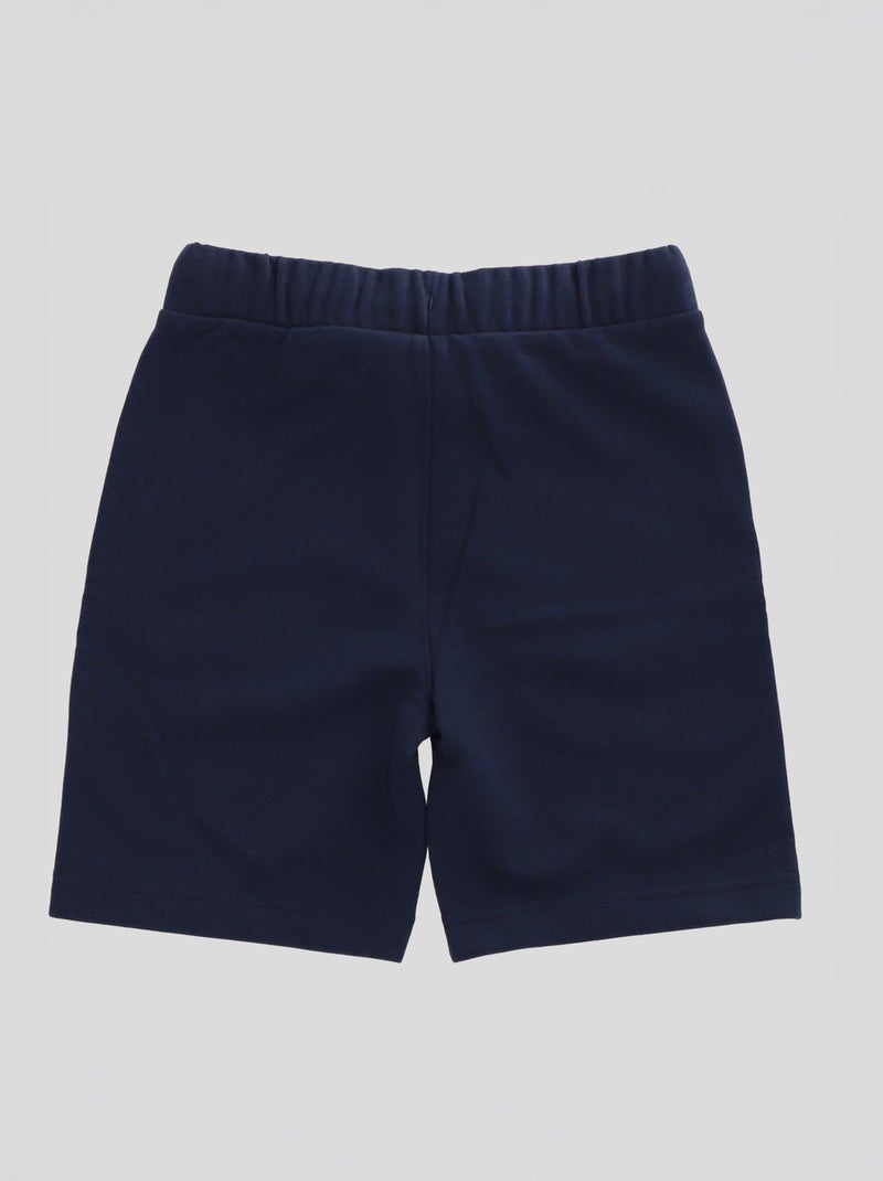 Bluey French Terry Cotton Shorts Blue - Kiabi