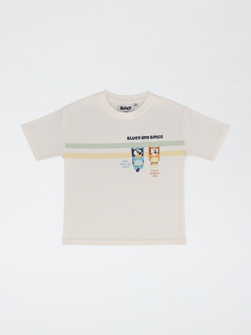 Bluey' Gradient-Style Printed Cotton T-Shirt - Kiabi