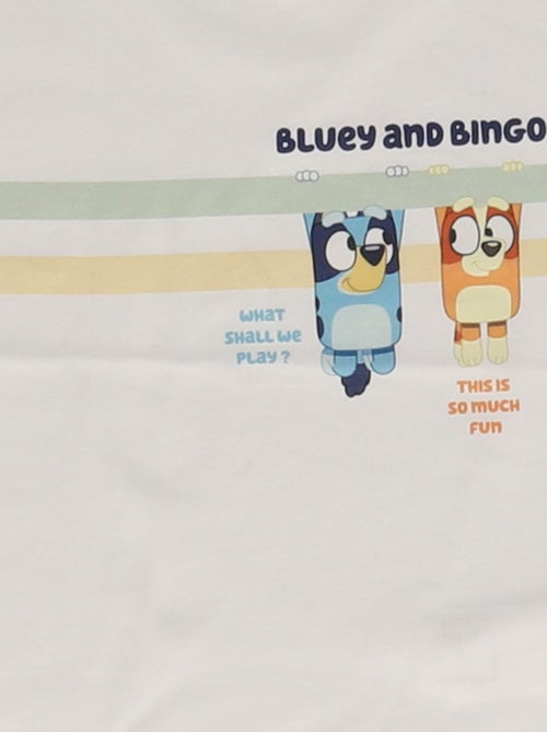 Bluey' Gradient-Style Printed Cotton T-Shirt - Kiabi