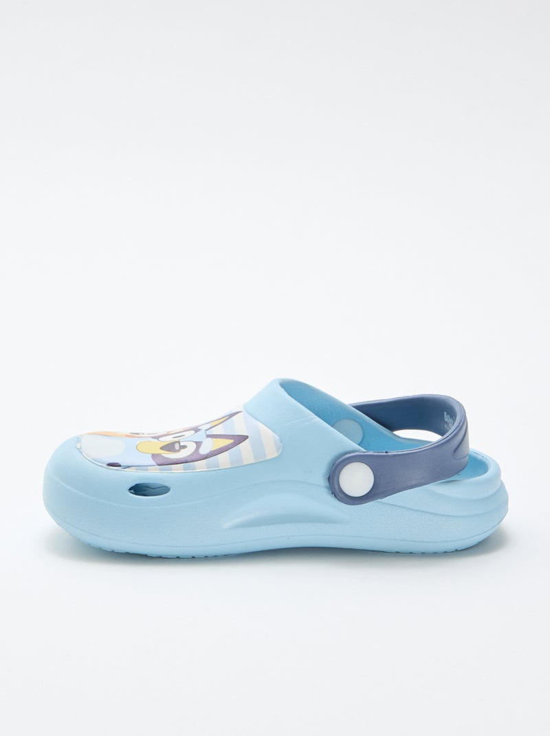 Bluey Plastic Clogs Blue - Kiabi