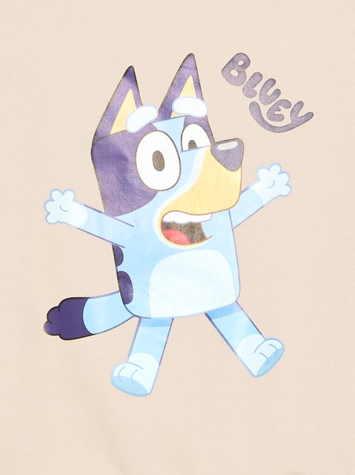 "Bluey" Sweatshirt with Contrast Collar - Kiabi