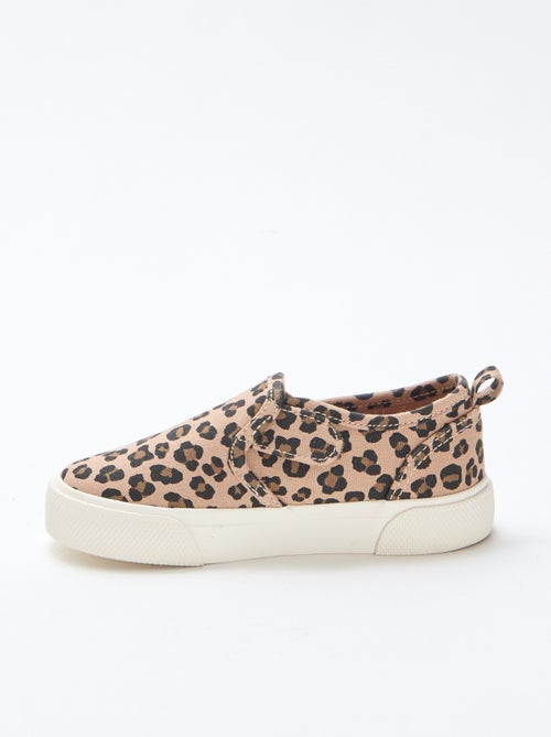Blumen-Slip-on-Sneakers - Kiabi