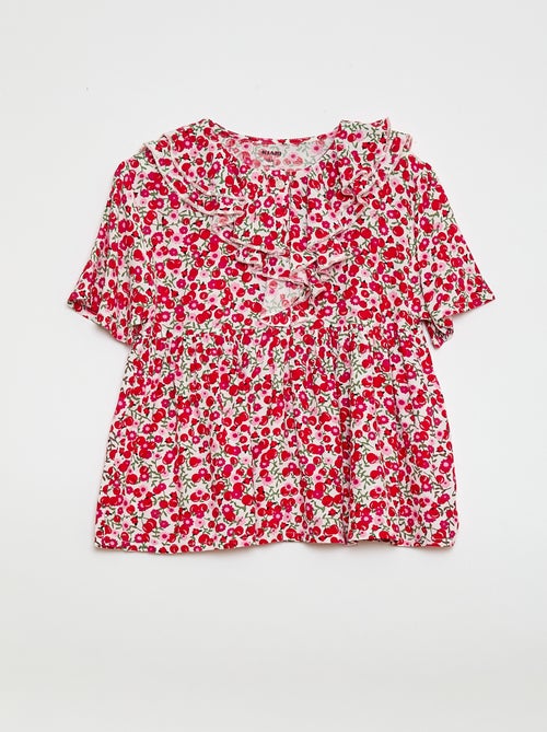 Blusa in maglia leggera con motivo - Kiabi