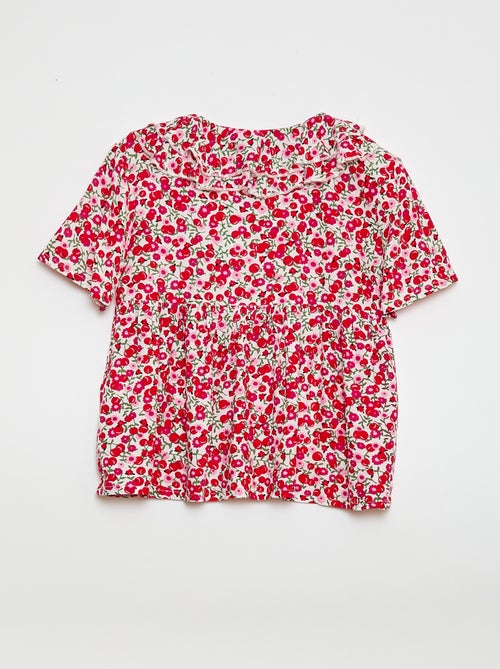 Blusa in maglia leggera con motivo - Kiabi