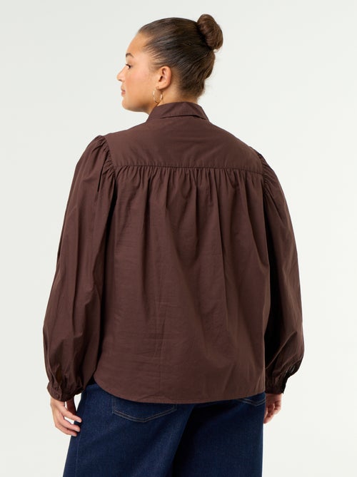 Bluse mit Ballonärmeln - Kiabi