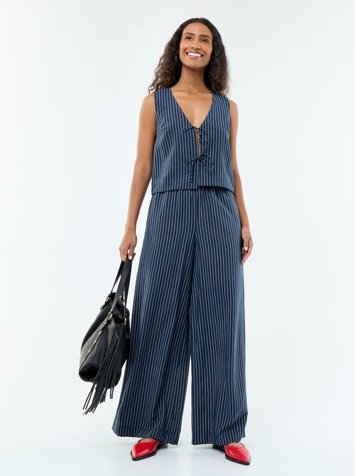 Bluse mit Schleifen - Kiabi