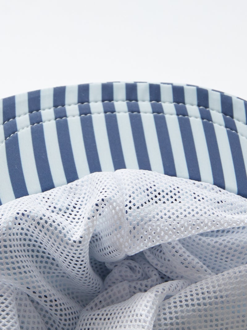 Bob à nuque longue BLEU - Kiabi