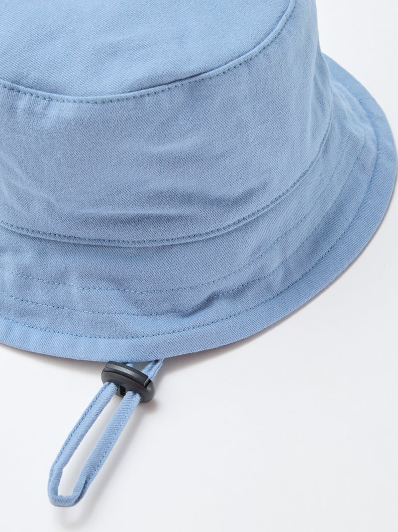 Bob avec lien de serrage Bleu - Kiabi