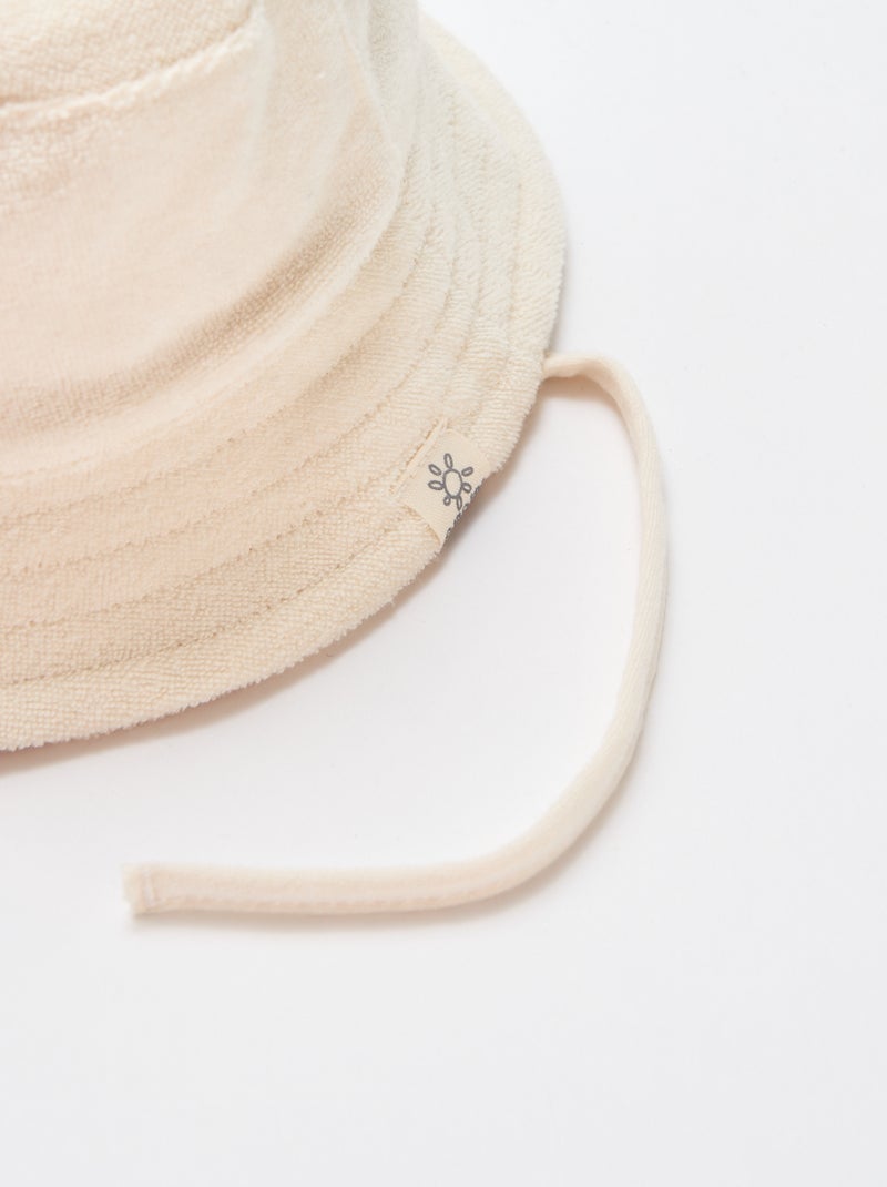 Bob en matière éponge uni Blanc - Kiabi