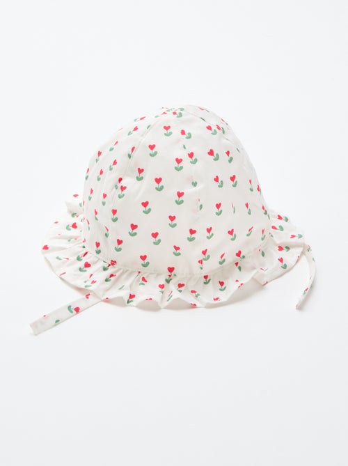 Bob volanté imprimé avec liens - Kiabi