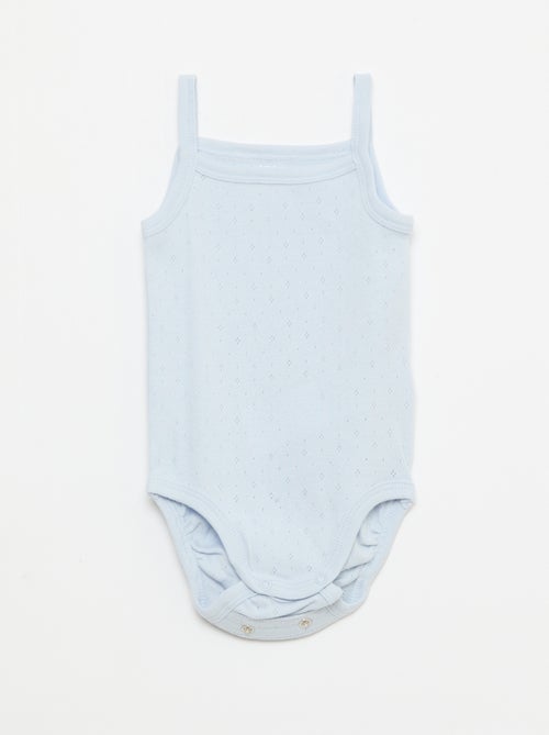 Bodies évolutifs à brettelles - lot de 3 - Kiabi