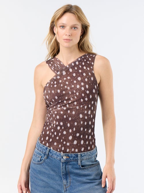 Body a pois con scollo fantasia - Kiabi Body a pois con scollo fantasia - Kiabi