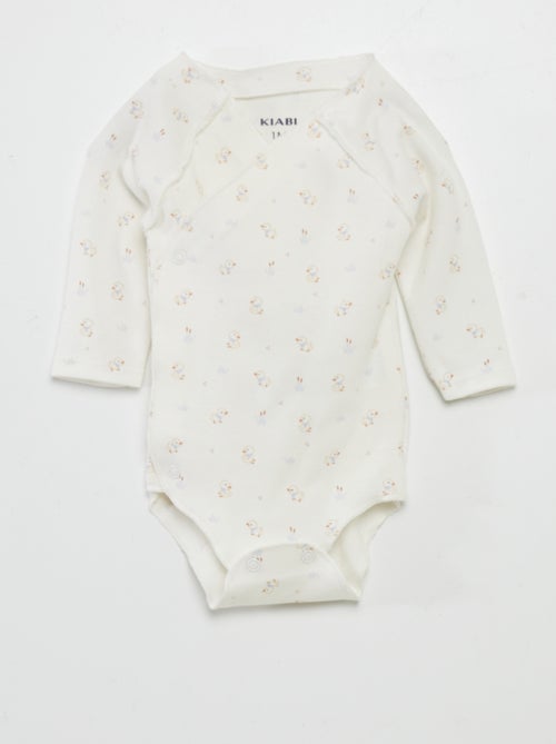 Body + bottoms with feet + beanie set - Kiabi