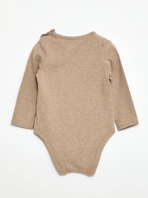 Body manches longues - mixte - Kiabi