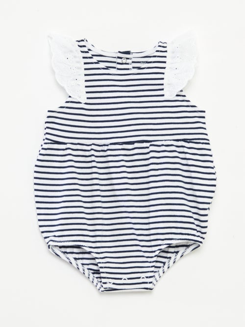 Body sans manches avec volants aux emmanchures - Kiabi