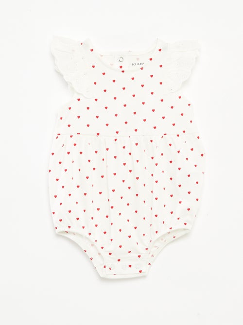 Body sans manches avec volants aux emmanchures - Kiabi