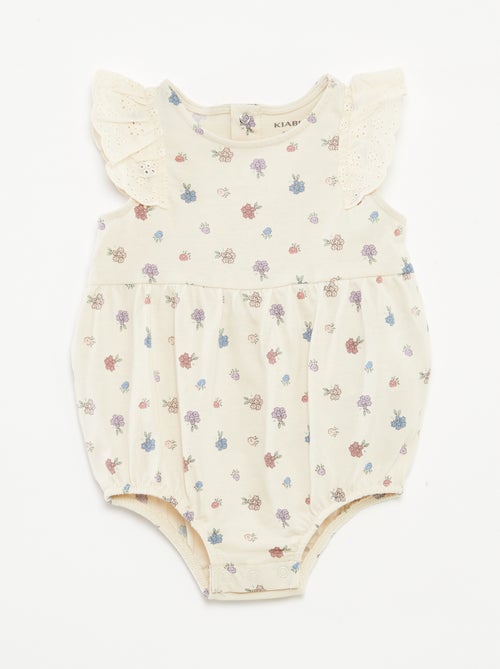 Body sans manches avec volants aux emmanchures - Kiabi