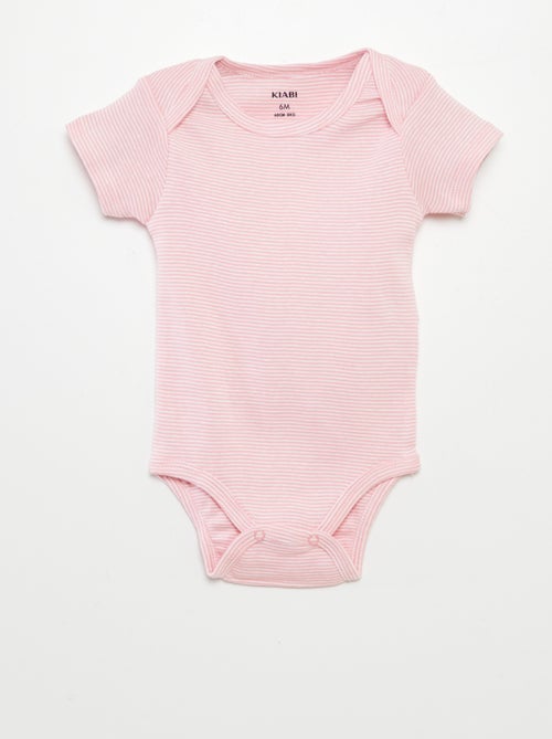 Body stampati in cotone - set da 3 - Kiabi