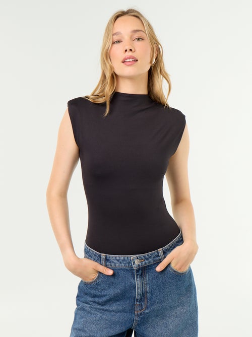 Bodysuit with Shoulder Pads - Kiabi