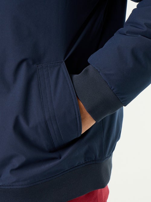 Bomber jacket with ribbed knit collar - Kiabi