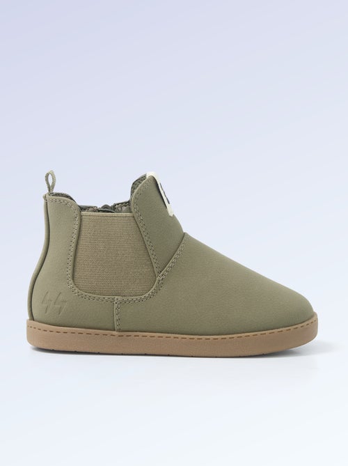 Boots en simili - Motricité 4 : pour marcher - Kitchoun - Kiabi