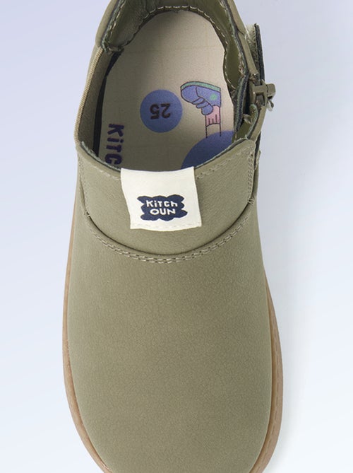 Boots en simili - Motricité 4 : pour marcher - Kitchoun - Kiabi