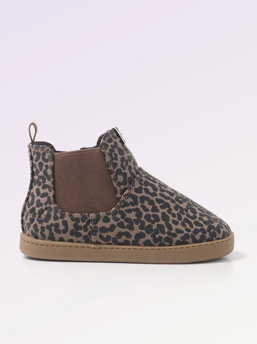 Boots en simili avec soufflet élastiqué - Motricité 3 '1ers pas' - Kitchoun - Kiabi Boots en simili avec soufflet élastiqué - Motricité 3 '1ers pas' - Kitchoun - Kiabi