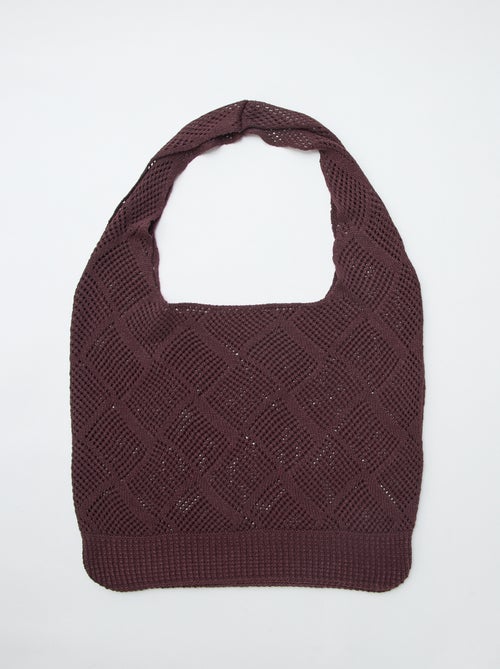 Borsa a tracolla all'uncinetto - Kiabi