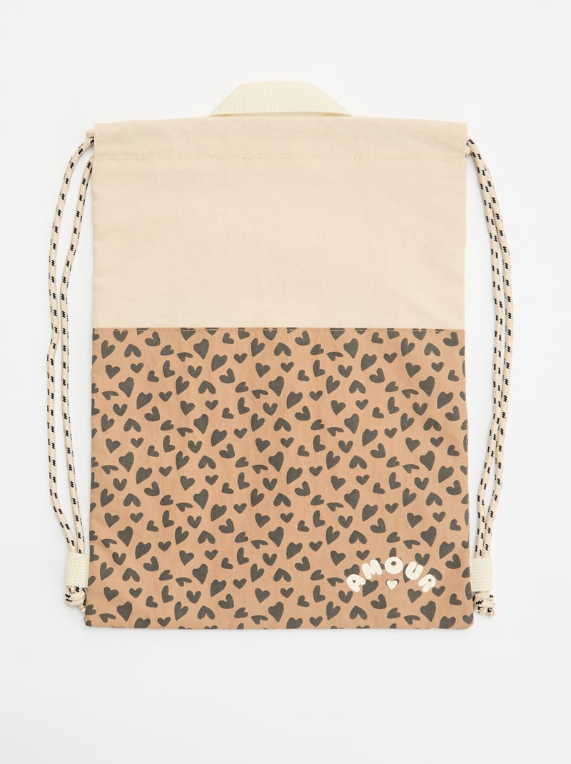 Borsa da piscina Beige - Kiabi