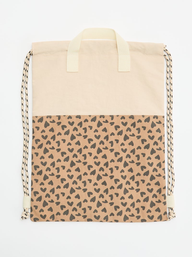Borsa da piscina Beige - Kiabi