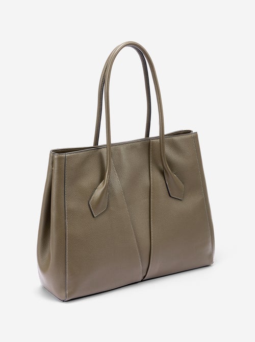 Borsa shopper in similpelle - Kiabi Borsa shopper in similpelle - Kiabi