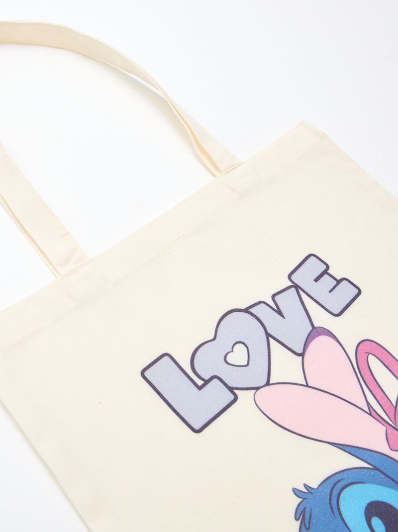 Borsa tote L 'Disney' Bianco Ecru - Kiabi