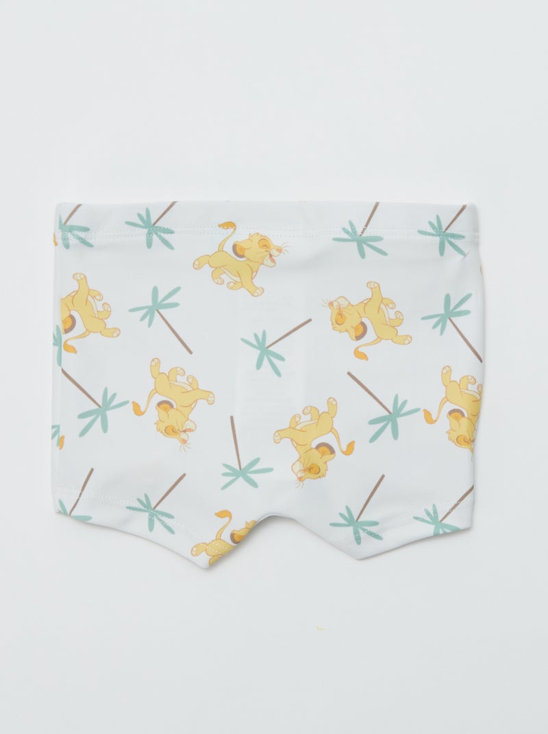 Boxer de bain 'Disney' Blanc - Kiabi