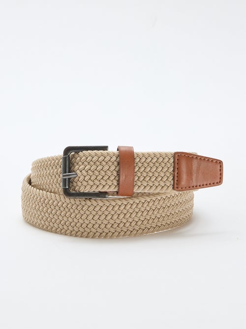 Braided elasticated belt - Kiabi