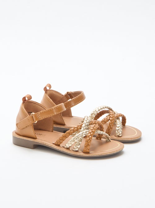 Braided Multi-Strap Sandals - Kiabi