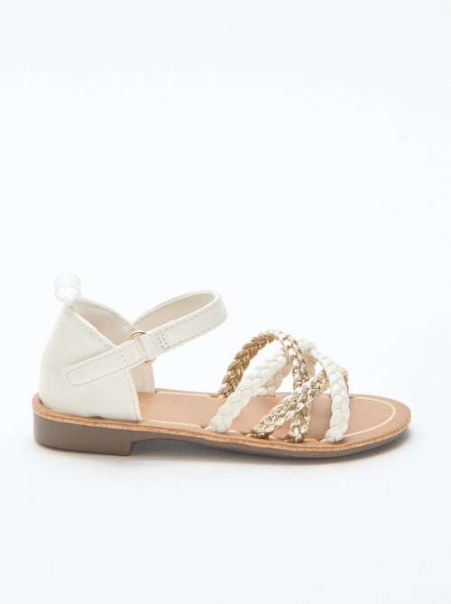 Braided Multi-Strap Sandals - Kiabi
