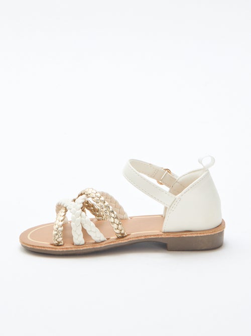 Braided Multi-Strap Sandals - Kiabi