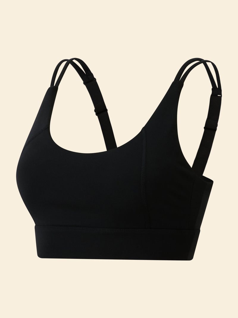 Brassière de sport fort maintien - (ekstract) Noir - Kiabi