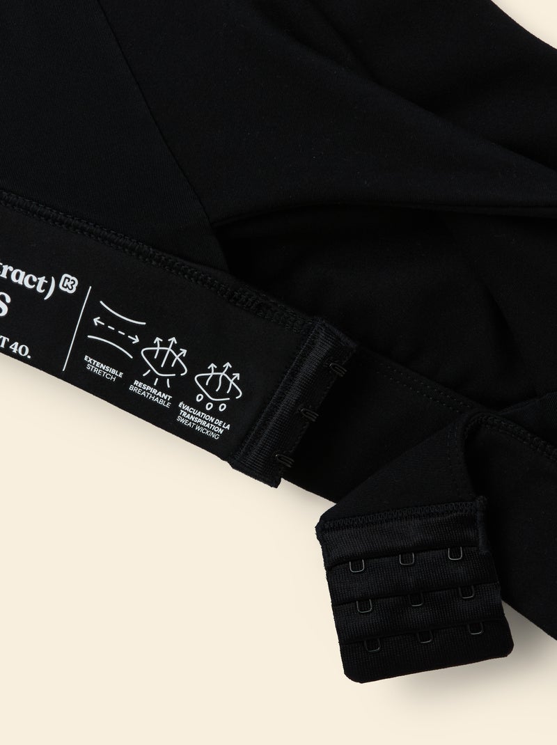 Brassière de sport fort maintien - (ekstract) Noir - Kiabi
