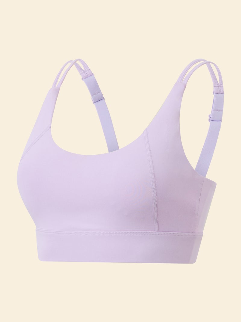 Brassière de sport fort maintien - (ekstract) Violet - Kiabi