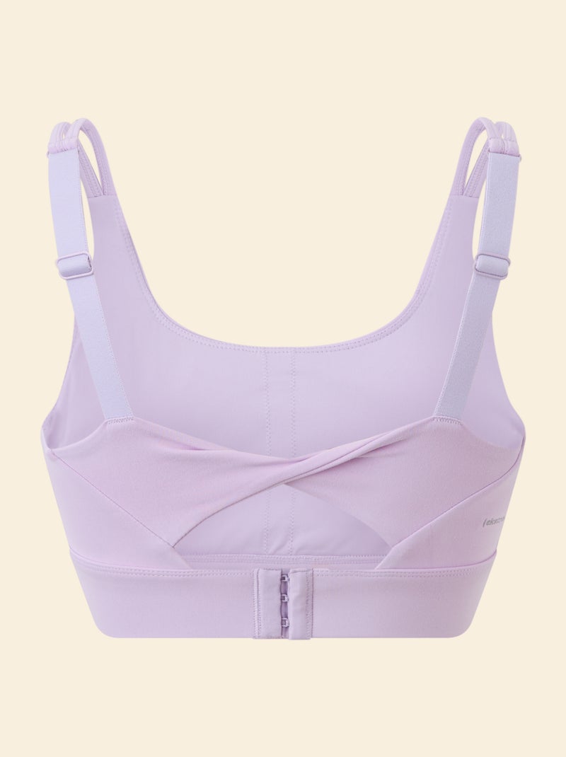 Brassière de sport fort maintien - (ekstract) Violet - Kiabi