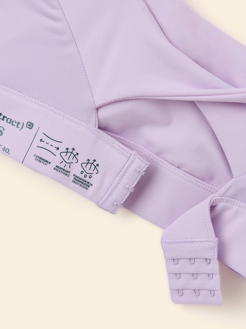 Brassière de sport fort maintien - (ekstract) Violet - Kiabi