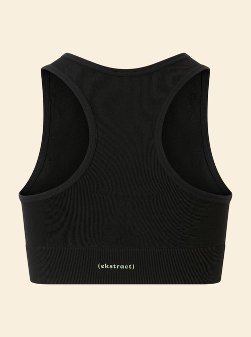 Brassière de sport maintien moyen sans couture - (ekstract) - Kiabi